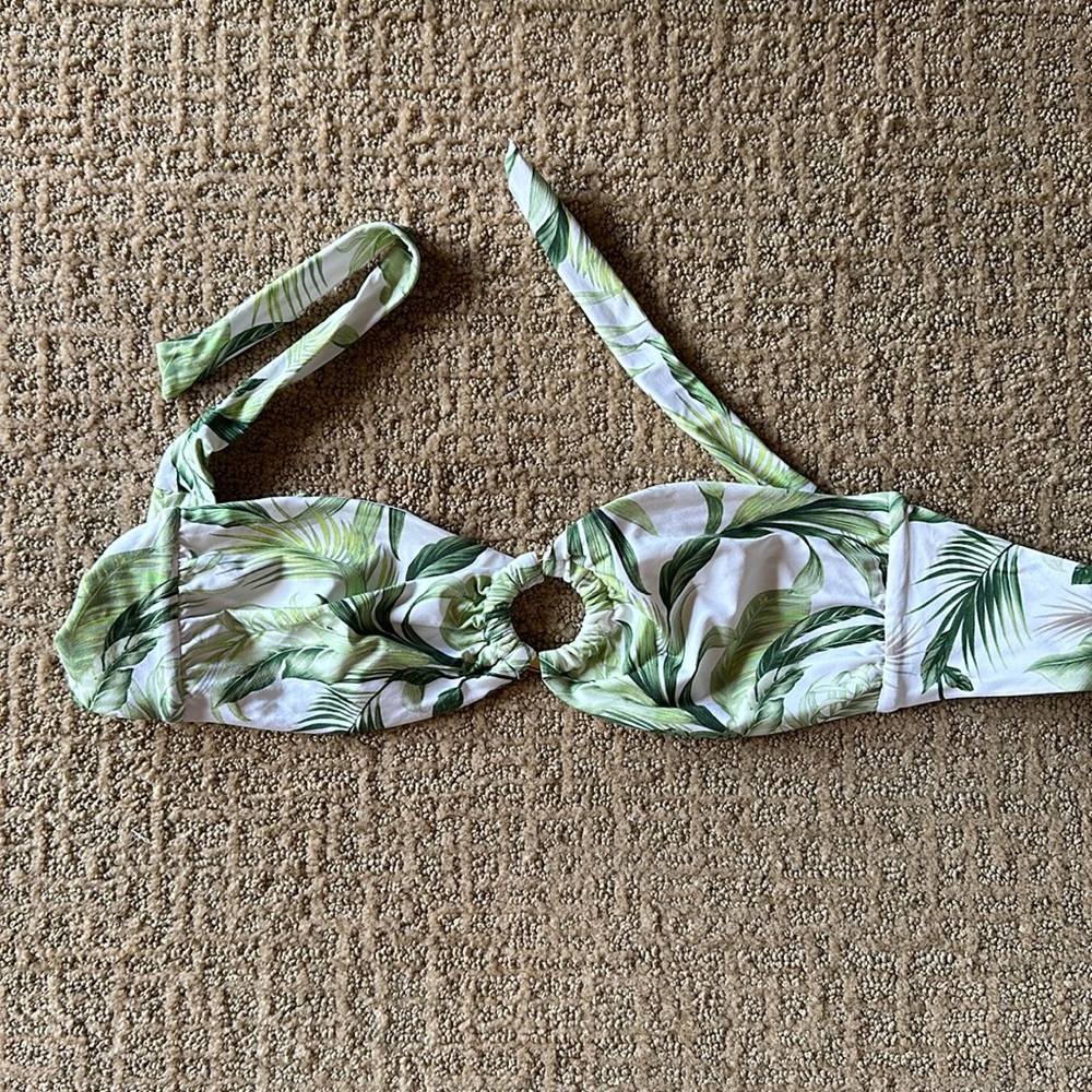 Monday swim strapless top